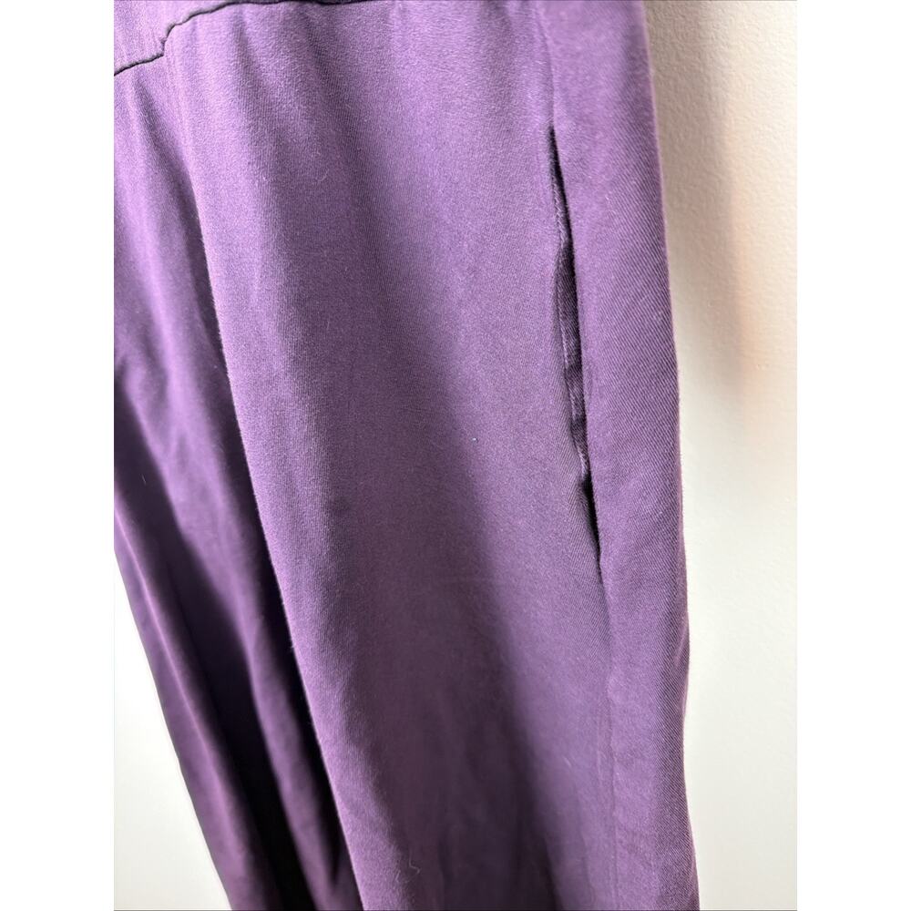 Pact Dress Women S Purple Fit & Flare Midi 3/4 Sleeve Organic Cotton Modest EC - Picture 5 of 6